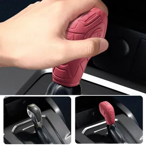 Funda de Silicona Suave para Palanca de Cambios de <span class=keywords><strong>Ford</strong></span> Focus, Funda Antideslizante para Fiesta Mondeo <span class=keywords><strong>EcoSport</strong></span>, Protección Interior del Automóvil - Product Image 5