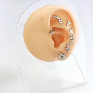 Getta G23 Astm F136, титановые серьги-гвоздики для пирсинга носа - Product Image 5