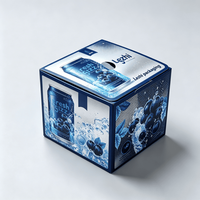 Caja de Cartón Corrugado para Bebidas al por Mayor, Laminación Mate, Paquete Personalizado para Bebidas, Jugos, Refrescos, Bebidas Energéticas