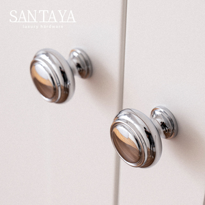 Chrome Bạc Brass Đồ Nội Thất Hiện Đại Xử Lý Sang Trọng Tủ Bếp Kéo Tủ Quần Áo Tủ Quần Áo Ngăn Kéo Tay Nắm Phòng Ngủ Bên Ngoài Trời - Product Image 6