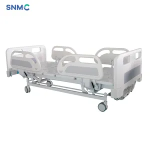 Motorized Medical Hi-low Triple 3 3 Functions Hospital Bed Nursing Care Bed 3 Crank Patient Bed