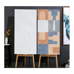 Piastrelle in porcellana rustiche stagionate 600x1200mm con motivo geometrico superficie testurizzata per pavimento e parete in bagno - Product Image 2