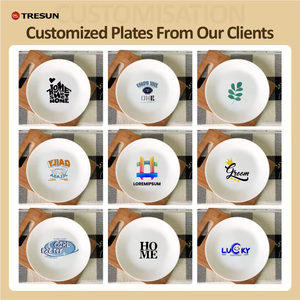 Service de table en porcelaine européenne de luxe TRESUN 2025, 16 pièces en grès pour 4 personnes, motif incrusté d'or, compatible micro-ondes et lave-vaisselle - Product Image 5