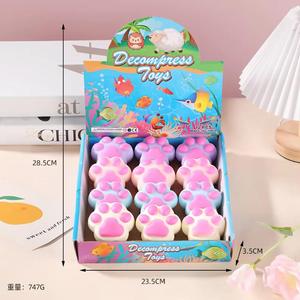 Wholesale Glow in the Dark Colorful Color Cat Paws Squishy Mochi <b>Toy</b> Kawaii Squeeze Soft Cat Paw Promotional <b>Toys</b> - Product Image 3