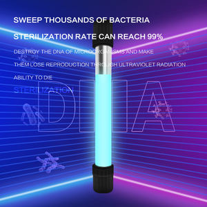 Lámpara Sumergible <span class=keywords><strong>UV</strong></span> <span class=keywords><strong>Bactericida</strong></span> de Vidrio Ecológica para Estanques de Peces, Acuarios, Desinfección, Purificador de Algas, Tratamiento de Agua con Sinke - Product Image 4