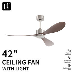 Ventilateurs de plafond réversibles à 3 pales, directement de l'usine, avec moteur CC, pales en ABS, sans lumières ni télécommande, pour chambre à coucher et salon - Product Image 3