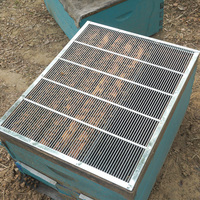 Nouvel exclu-roi en métal galvanisé Witbee QE-8 pour ruches à 10 cadres