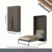 Neuer Beliebter Moderner Stil Günstiges Möbelstück Sicheres Murphy-Wandbett mit Zeitgenössischem Design