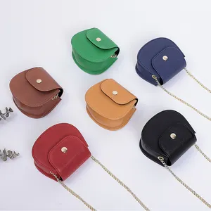 Yeni manuel moda tek altın şerit Mini omuzdan askili çanta çin toptan koyun derisi küçük Crossbody kadınlar için cep telefonu çantası