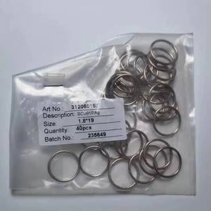 BCu91PAg (AWS A5.8) Preformas de fósforo de cobre-Anillos de soldadura sin costura de 1,8mm x 19mm con contenido de plata para Superior - Product Image 2