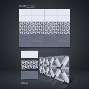 กระเบื้องบุผนังเซรามิกเคลือบเงาเมทัลลิก ขนาด 30x60 ซม. 300x600 มม. ป้องกันการลื่น ขายส่งจากโรงงาน - Product Image 6