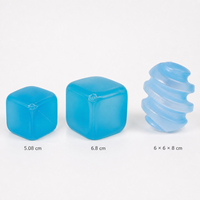 Glaçons en gel réutilisables avec coque en plastique personnalisable, remplis de liquide rafraîchissant, pour thérapie par le froid et massage, vente en gros