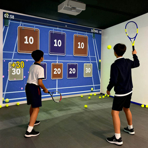 เกมออกกำลังกายอัจฉริยะ XOX Interactive Sports Wall  เกมฉายภาพอินเทอร์แอคทีฟในร่ม  ผลิตจากพลาสติกอเนกประสงค์ สำหรับเชิงพาณิชย์ - Product Image 4
