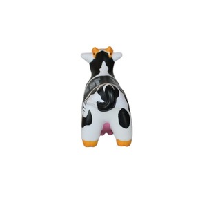 PU Cow With Glasses High <b>Rebound</b> Foam Toy Animal Figure - Product Image 2