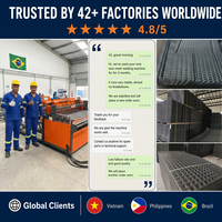 Tam Otomatik Kaynaklı Tel Örgü Yapma Makinesi 3-8mm Panel Üretimi 2500mm PLC Servo CE STARF