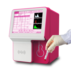 Genvet VH30 수의 혈액학 분석기 3 부분 자동 동물 혈액 검사 기계 고정밀 수의사 실험실 장비 - Product Image 6