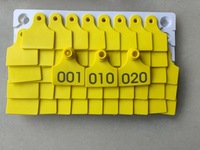 Étiquettes d'oreille RFID solaires intelligentes à basse fréquence pour le suivi GPS des bovins, ovins et porcins, en excellent état, pour la gestion des animaux de ferme - Nouveauté, Vente Flash