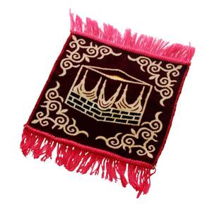 Custom-made Muslim pashmina <b>prayer</b> rugs with delivery/wholesale in stock, Islamic pilgrimage <b>mats</b> for home <b>prayer</b>, washable - Product Image 6