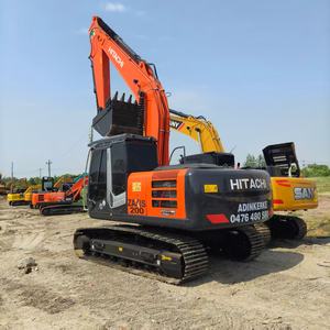 ZX200-3 Hitachi Zaxis 200 d'occasion japonais ZX200-5G EX200-5 excavatrice sur chenilles de 20 tonnes à vendre - Product Image 3