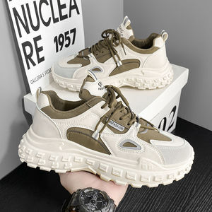Nouvelles baskets pour hommes M8909, automne, semelle épaisse, antidérapantes, chaussures de sport tendance, respirantes, résistantes à l'usure, chaussures décontractées pour papa - Product Image 4