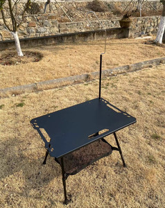 IRONDONKEY extérieur pliant Camping Table pliable en alliage d'aluminium Portable Table ensemble support de rangement - Product Image 4
