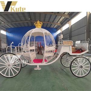 Voiture de transport électrique de luxe en forme de citrouille pour événements extérieurs et cérémonies de mariage - Product Image 4