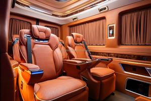 Kit de mise à niveau de l'intérieur en cuir de luxe Relyauto Maybach Design, ensemble complet, éclairage de plafond pour Mercedes Sprinter <span class=keywords><strong>L2H1</strong></span>/L2H2/L3H2 - Product Image 2
