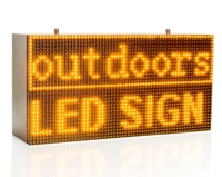 P10 Outdoor Texting SMD Étanche LED Matrix Display 320*160mm 3 en 1 RGB Full Color LED Display Module P Board