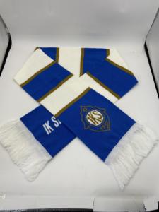 Écharpe de sport tricotée unisexe personnalisée en acrylique jacquard, légère, toutes saisons, carrée, coupe-vent, pour spectateurs de football et équipes - Product Image 6