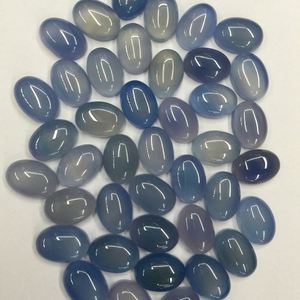 Soltos <span class=keywords><strong>Gemstone</strong></span> Ovos Fabricantes Fornecimento Em Forma de Ovo Natural Azul Calcedônia Anel Gem Artesanato Moda Simples Calcedônia Pingente - Product Image 1