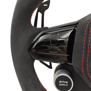 <span class=keywords><strong>Volante</strong></span> Deportivo de Fibra de Carbono con Botón de Encendido Magnético y LED para Volkswagen VW <span class=keywords><strong>Golf</strong></span> 8 MK8 R 6 7 MK6 MK7 <span class=keywords><strong>GTI</strong></span> Passat CC B7 - Product Image 4