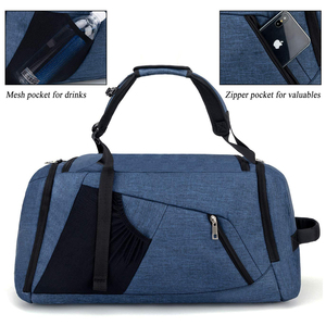Gym Duffle <span class=keywords><strong>Bag</strong></span> Wasserdichte Sport-Reisetaschen <span class=keywords><strong>Travel</strong></span> Weekender <span class=keywords><strong>Bag</strong></span> mit Schuh fach - Product Image 3