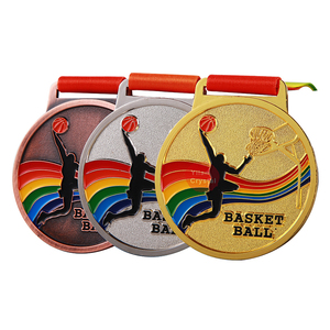 Médailles de sport en argent, bronze et or en gros, médailles en métal personnalisées, <span class=keywords><strong>cadeau</strong></span> pour la compétition de vélo, de danse, de course à pied et de sports - Product Image 5
