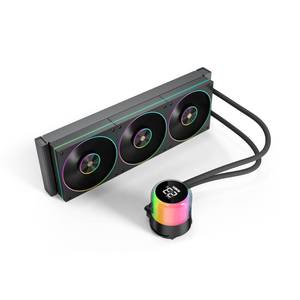 <span class=keywords><strong>Enfriador</strong></span> Líquido RGB <span class=keywords><strong>de</strong></span> 360 mm con Iluminación, Diseño <span class=keywords><strong>de</strong></span> Ventilador <span class=keywords><strong>de</strong></span> Flujo Inverso, <span class=keywords><strong>Base</strong></span> Grande <span class=keywords><strong>de</strong></span> Cobre, Compatible con Intel y AMD - Product Image 2