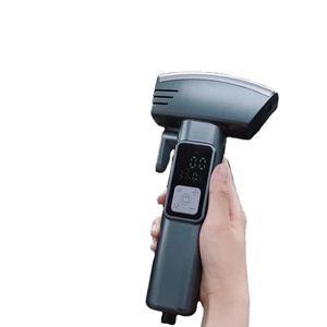 Pompa Ban Nirkabel Layar Digital 150PSI Kompresor Udara Isi Ulang Kabel Pengisian USB Palu Pelepas Udara 4500Mah PR - Product Image 6
