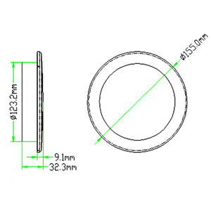Plafonniers LED à basse tension pour camping-car, cabine, yacht, avec interrupteurs tactiles bicolores, directement de l'usine - Product Image 1