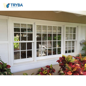 Finestre a Ghigliottina Singola e Doppia Certificata NFRC, Stile Americano, Profilo in Alluminio Easyfit, Vetro Temperato, Finestra a Ghigliottina Superiore - Product Image 5