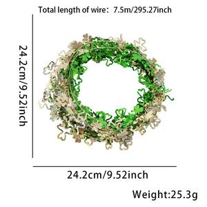 Decoración <span class=keywords><strong>de</strong></span> Fiesta <span class=keywords><strong>de</strong></span> Carnaval, Flecos <span class=keywords><strong>de</strong></span> Fieltro con Trébol Verde <span class=keywords><strong>de</strong></span> <span class=keywords><strong>San</strong></span> <span class=keywords><strong>Patricio</strong></span>, Decoración <span class=keywords><strong>de</strong></span> Ambiente Festivo Irlandés - Product Image 6