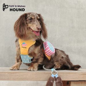 Nouveau harnais pour chien avec laisse, accessoires pour animaux de compagnie pour la marche en plein air, harnais pour chiot, laisse réglable à rayures pour chien - Product Image 3