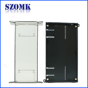 Boîtier de commande industriel transparent en ABS, rail DIN, boîtier électrique PLC, panneau, boîtier en plastique, indice de protection IP54, -30°C 80°C - Product Image 5