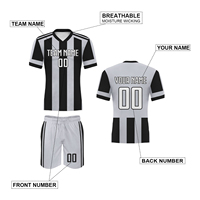 Maillot de Football Respirant Haute Qualité pour Équipes Match et Entraînement Maillot de Club Sublimé Saison 25/26 Style Ensemble Grande Vente