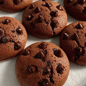 Biscuits en gros aux double pépites <span class=keywords><strong>de</strong></span> chocolat, riches en pépites <span class=keywords><strong>de</strong></span> chocolat noir, moelleux et croustillants, biscuits cuits, collation premium - Product Image 1