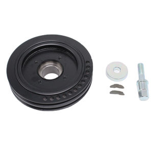 Poulie de vilebrequin + boulon + clé + rondelle pour <span class=keywords><strong>Mitsubishi</strong></span> <span class=keywords><strong>L200</strong></span> <span class=keywords><strong>K74</strong></span> 2.5TD (07/2001-2006) - Product Image 1