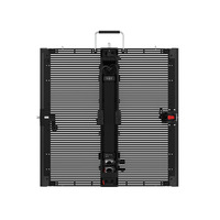 Pantalla LED Transparente para Exteriores, Pantalla LED de Alquiler para Interiores, Fondo de Escenario, Fondo de Eventos, Muro de Video Digital, Malla