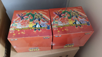 Стартовый набор из 100 оригинальных упрощенных китайских карт Pokemon TCG: запечатанный бустер-бокс, редкие голографические карты Holo SAR SR, коллекционные товары для хобби, оптом