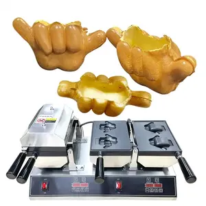 Duitsland Deutstandard NP-60 Hotdog Corn Dog Hotdog Wafelijzer Machine Commerciële Lolly Wafel Maker Machine Wafels Op Een Stok