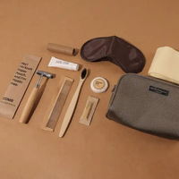 Kit d'hygiène pour avion à prix d'usine, kits d'accueil durables pour compagnies aériennes, ensemble d'accessoires pour avion