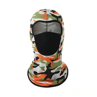 Venta caliente deportes al aire libre pasamontañas protector solar máscara facial y cubierta de cabeza a prueba de viento gorra de montar fina para pesca