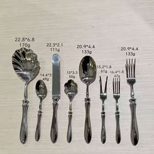 Cucharas de Servir Grandes de Acero Inoxidable 304 de Lujo para Ensaladas de Verduras, Banquetes y Buffets, para Catering - Product Image 6