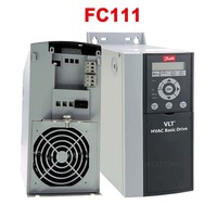 Variateur de fréquence Danfoss FC 111 VFD 0,37-4,0 kW 380-480 V triphasé à contrôle vectoriel pour moteur, usage industriel, contrôle précis du niveau de liquide